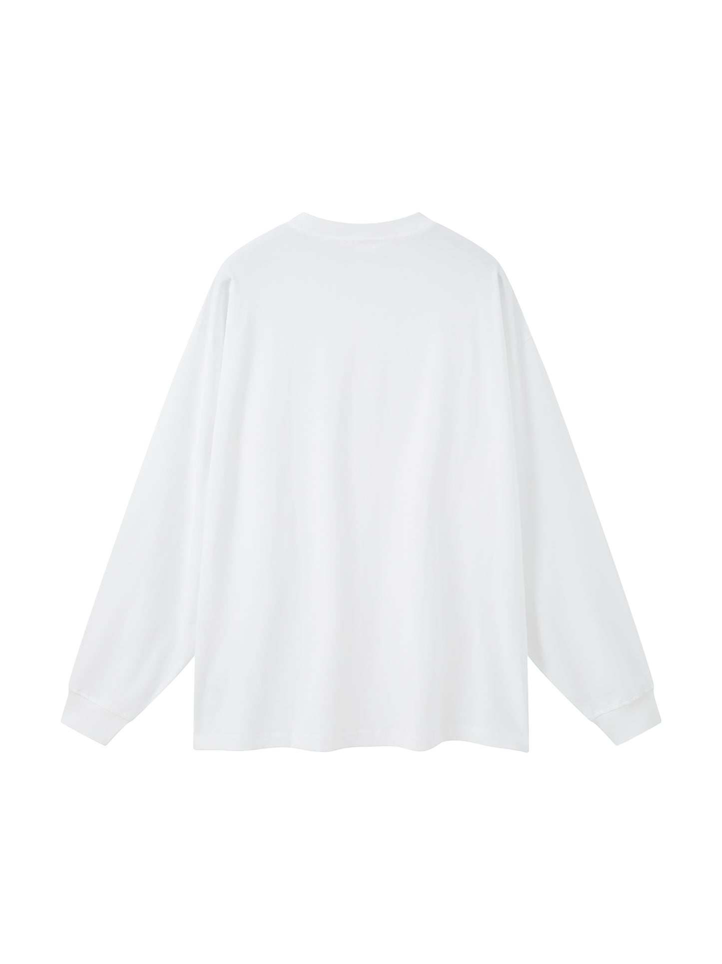 305 GSM | 9oz 'WHITE' LONGSLEEVE