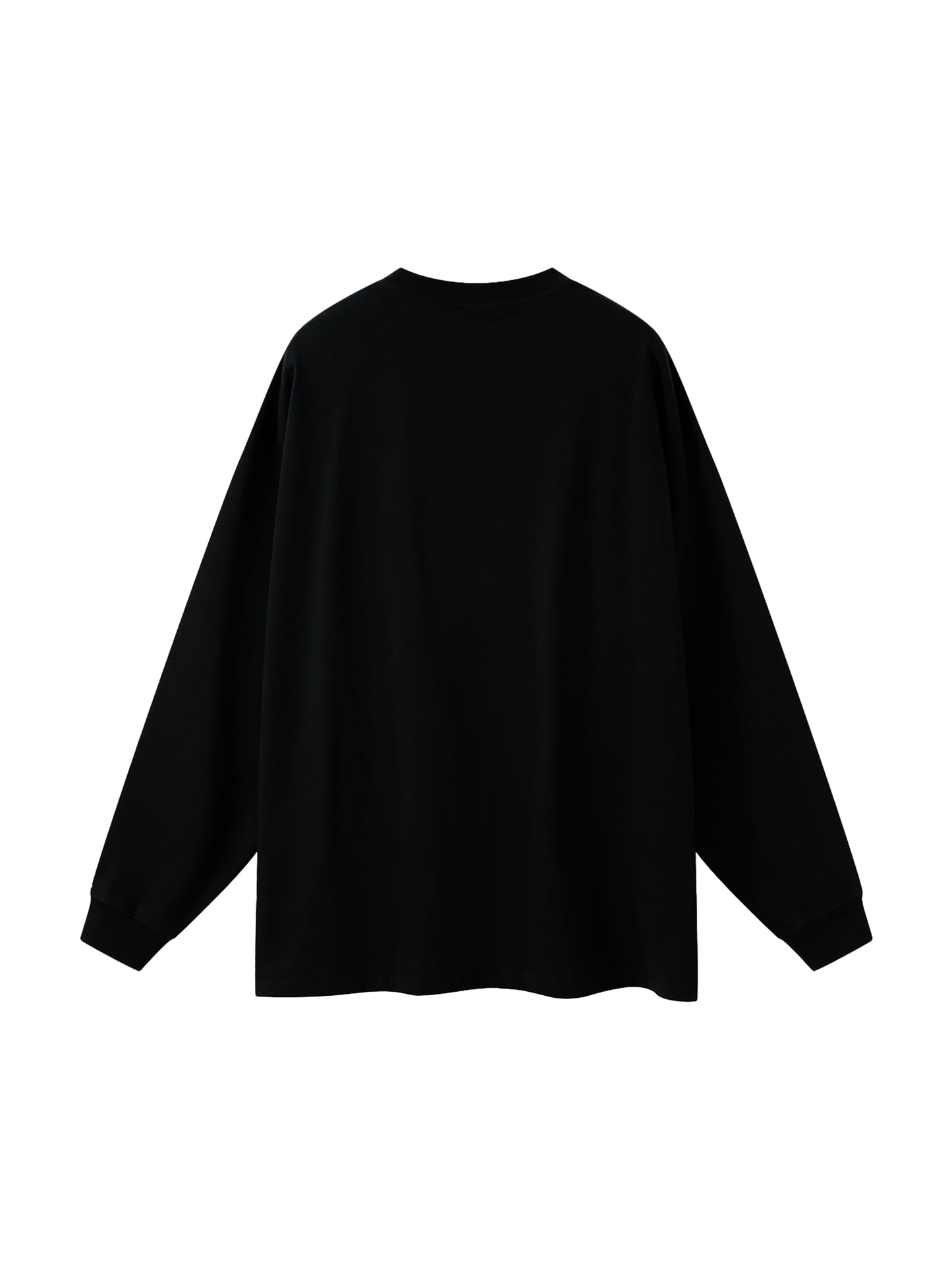 305 GSM | 9oz 'BLACK' LONGSLEEVE
