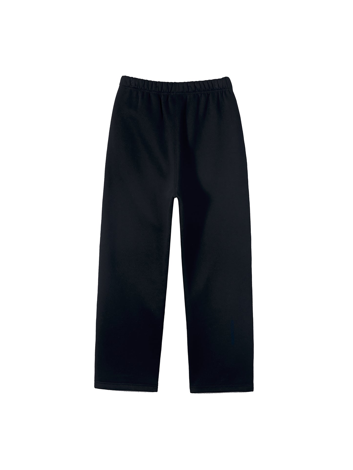 360 GSM | 10.6oz 'BLACK' STRAIGHT-LEG PANTS