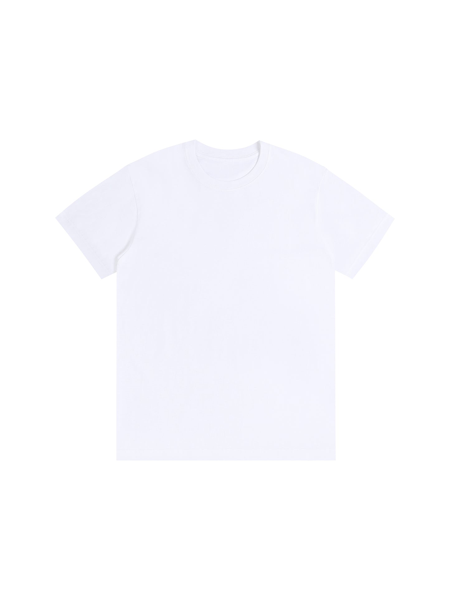 180 GSM | 5.3oz 'WHITE' T-SHIRT