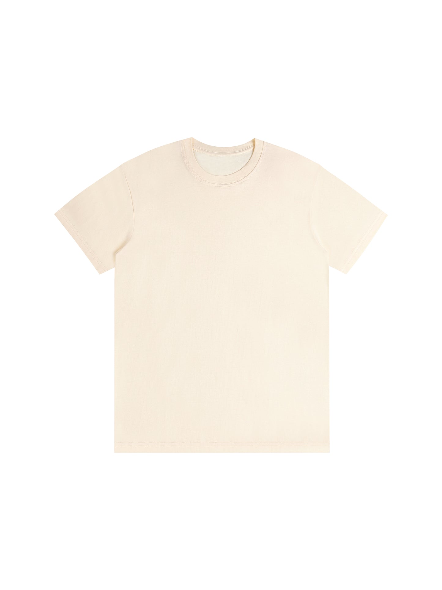 180 GSM | 5.3oz 'LIGHT APRICOT' T-SHIRT