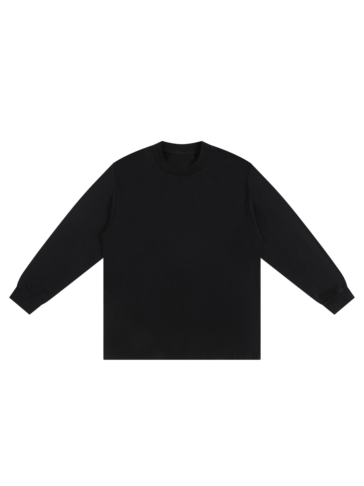 270 GSM | 8oz 'BLACK' LONGSLEEVE