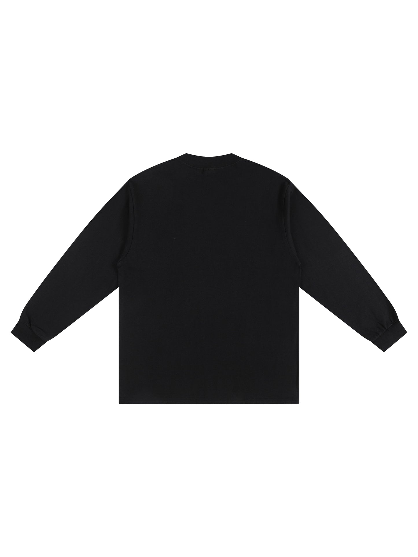 270 GSM | 8oz 'BLACK' LONGSLEEVE