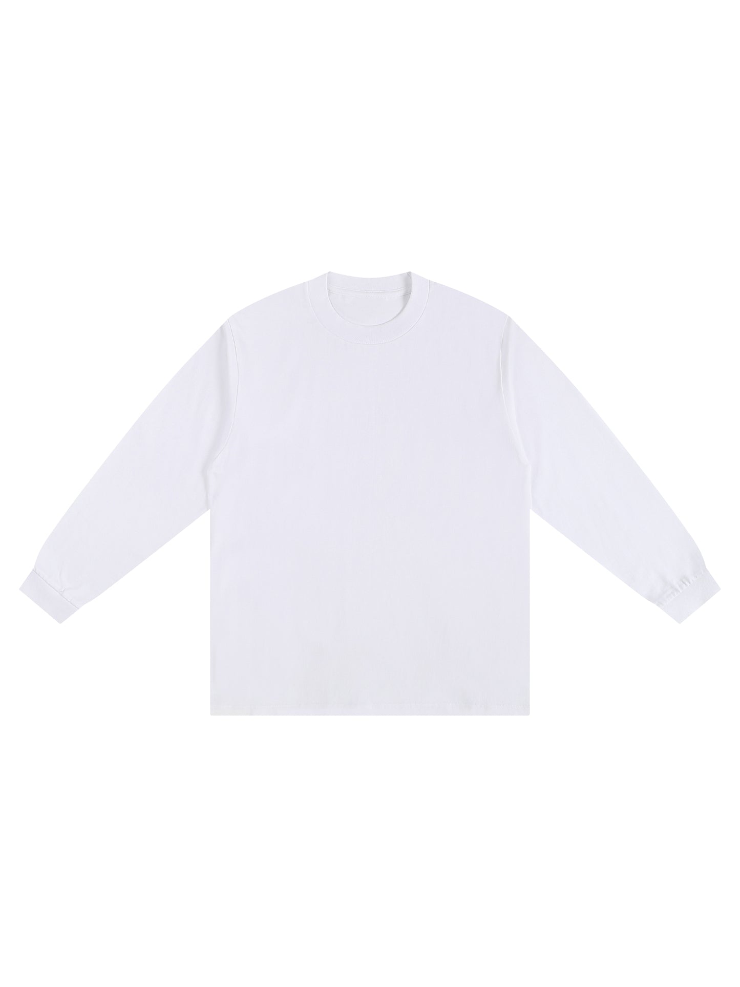 270 GSM | 8oz 'WHITE' LONGSLEEVE