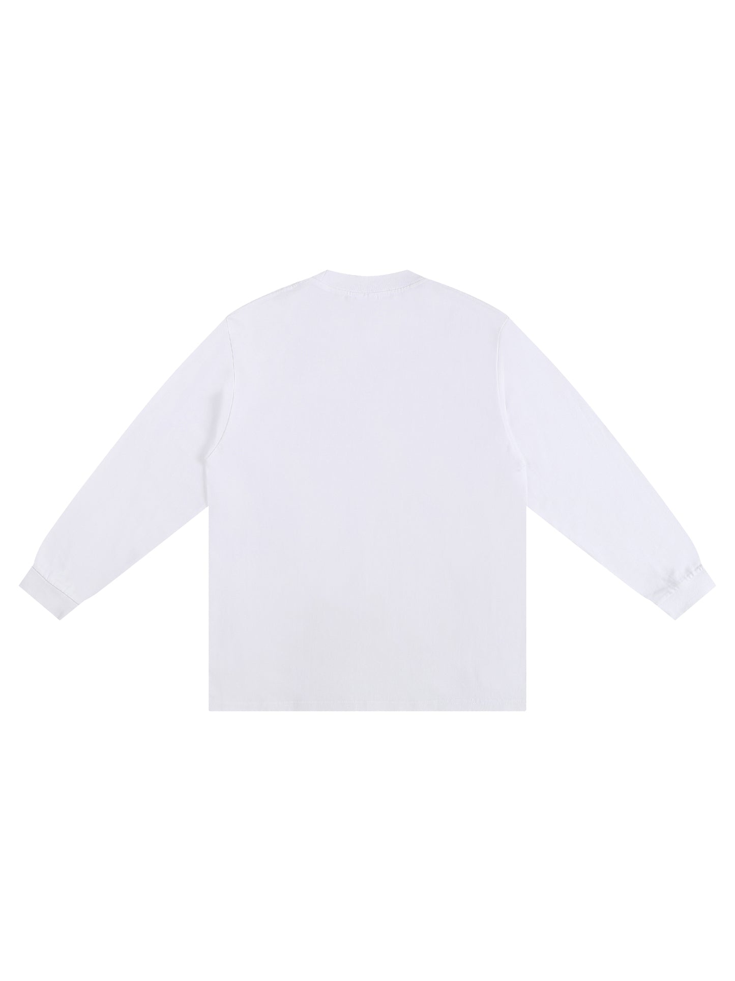 270 GSM | 8oz 'WHITE' LONGSLEEVE