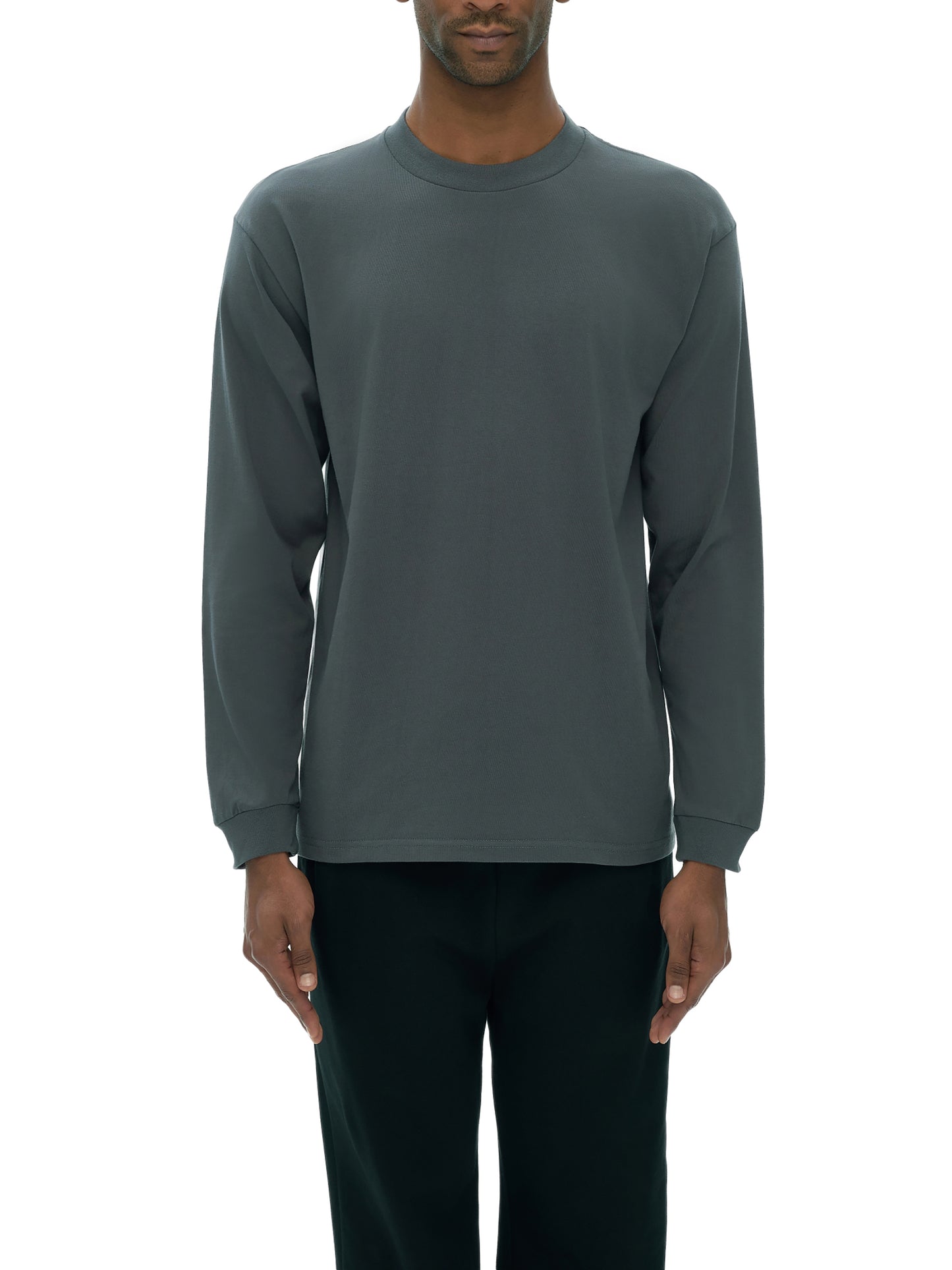 270 GSM | 8oz 'DARK GRAY' LONGSLEEVE