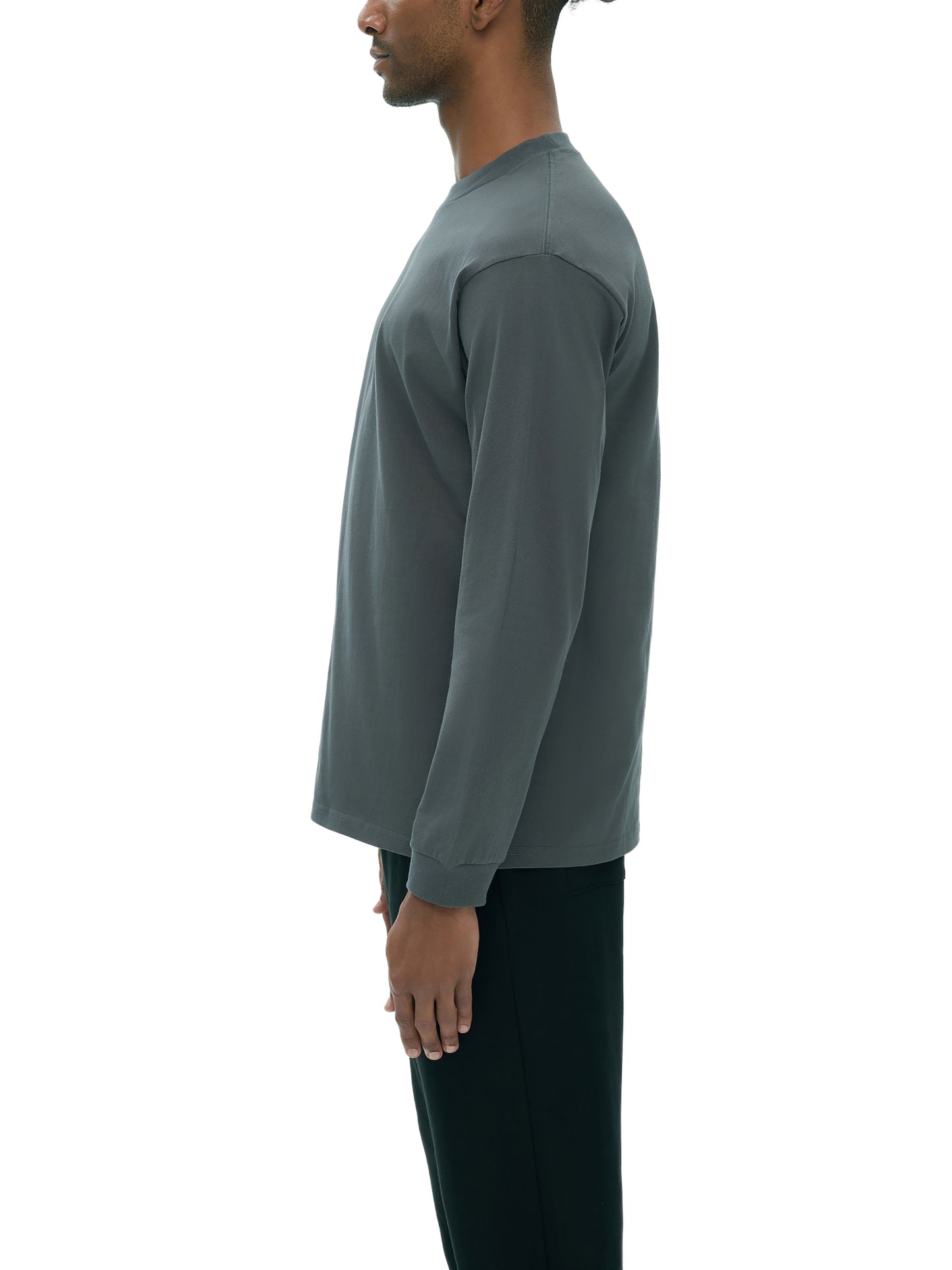 270 GSM | 8oz 'DARK GRAY' LONGSLEEVE