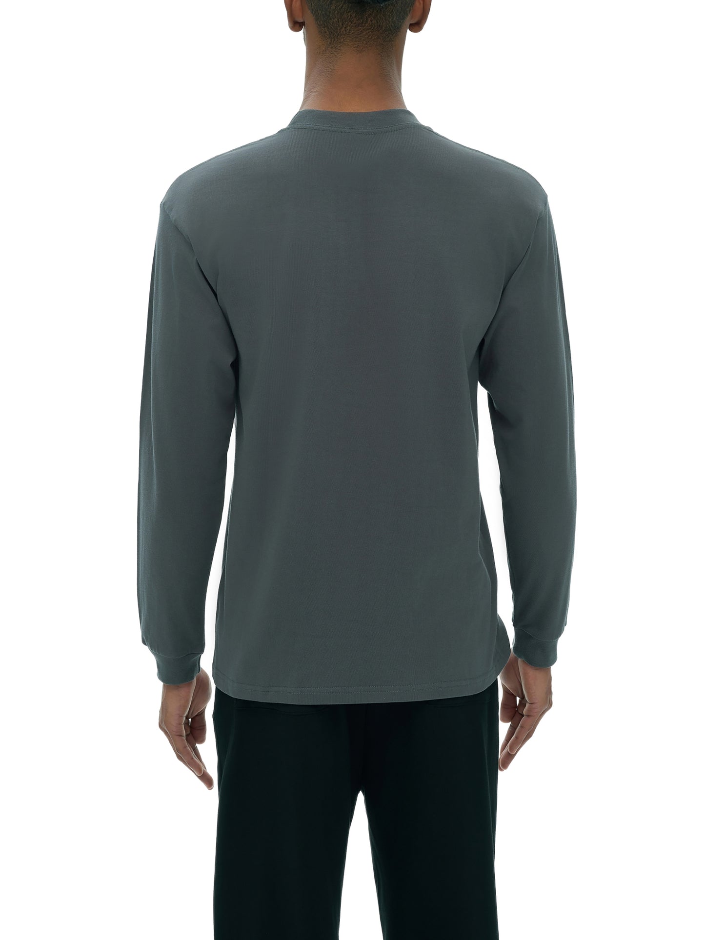 270 GSM | 8oz 'DARK GRAY' LONGSLEEVE