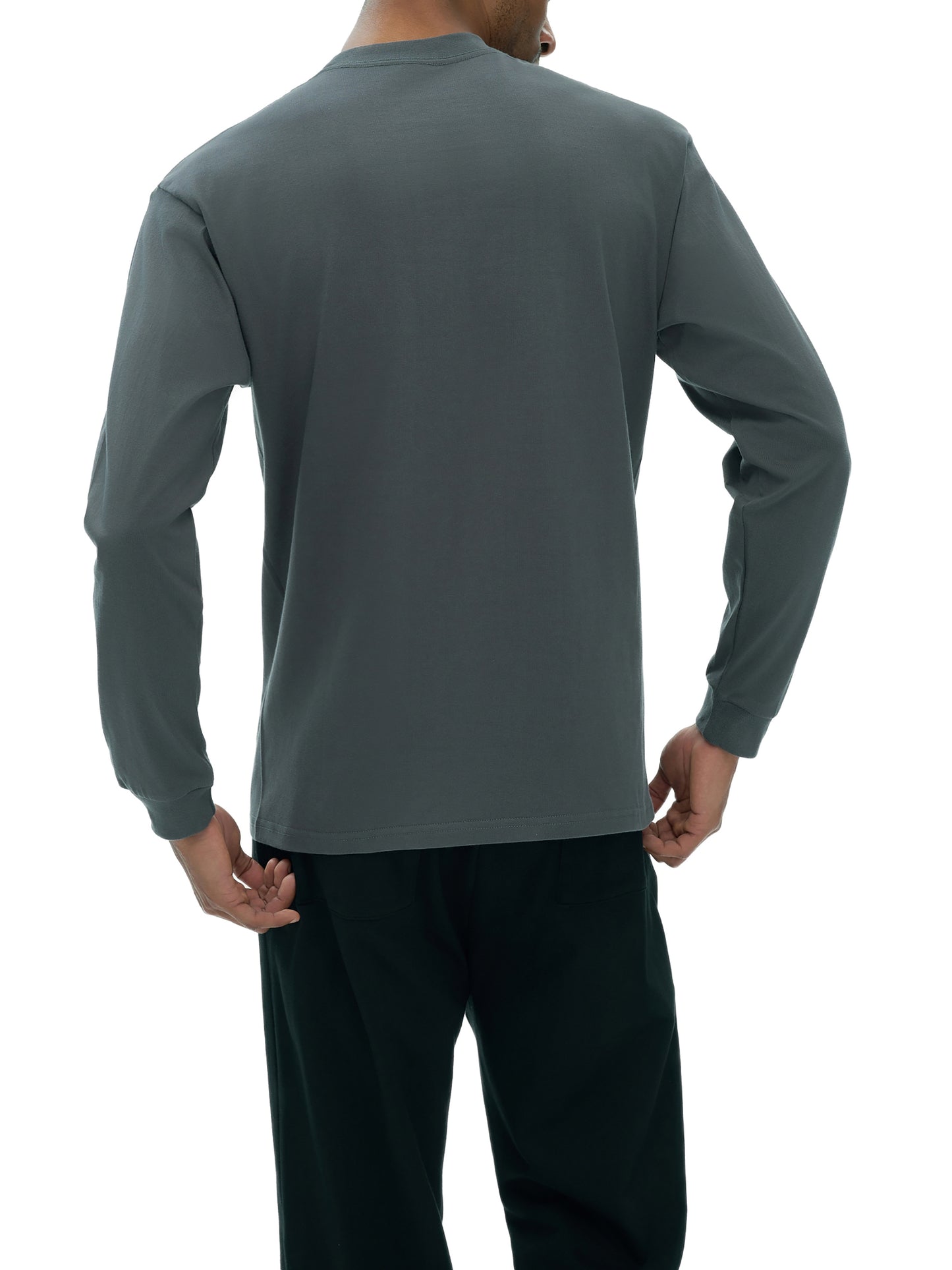 270 GSM | 8oz 'DARK GRAY' LONGSLEEVE