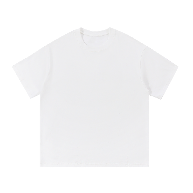 260 GSM | 7.7 OZ 'WHITE' 100% COTTON T-SHIRT