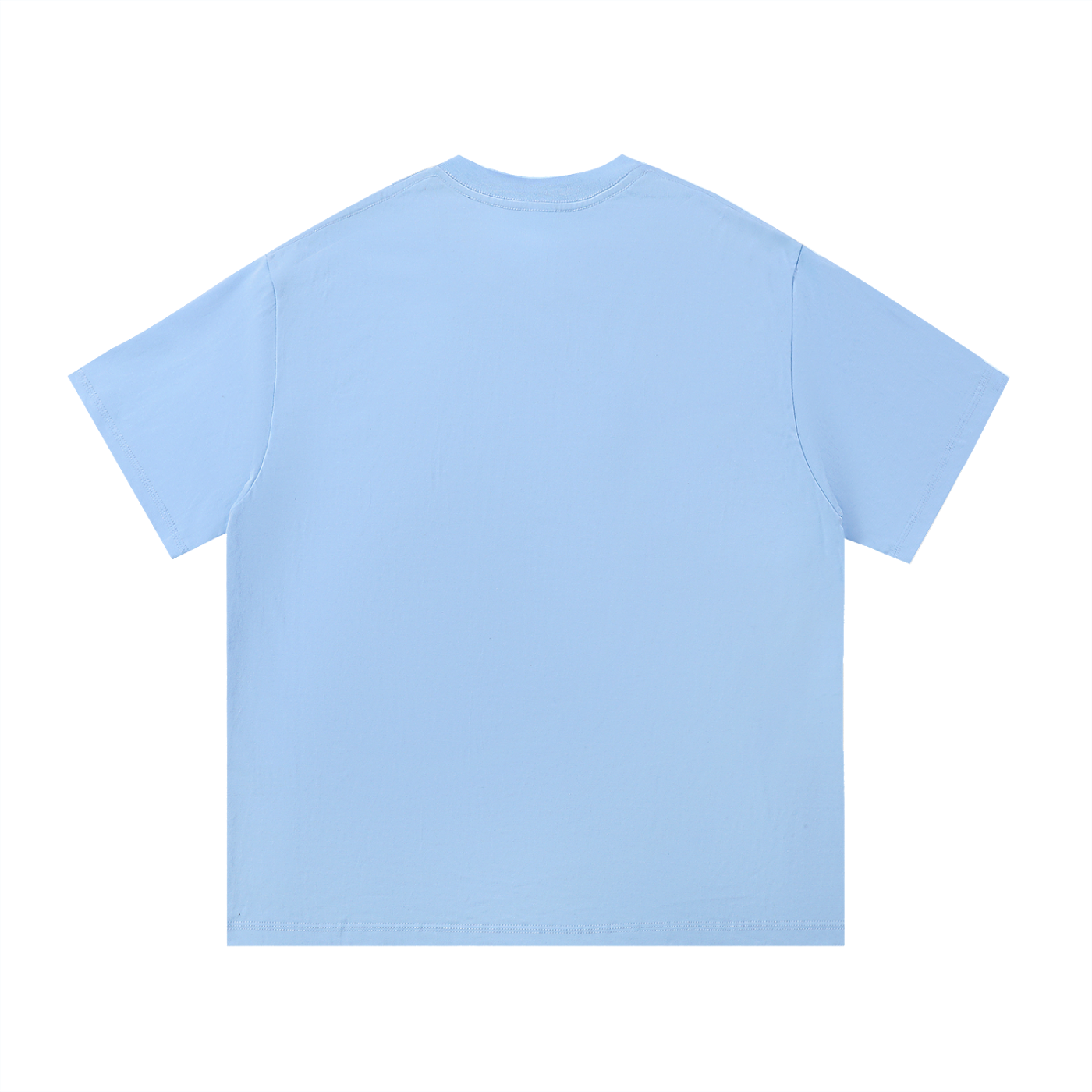 260 GSM | 7.7 OZ 'LIGHT BLUE' 100% COTTON T-SHIRT