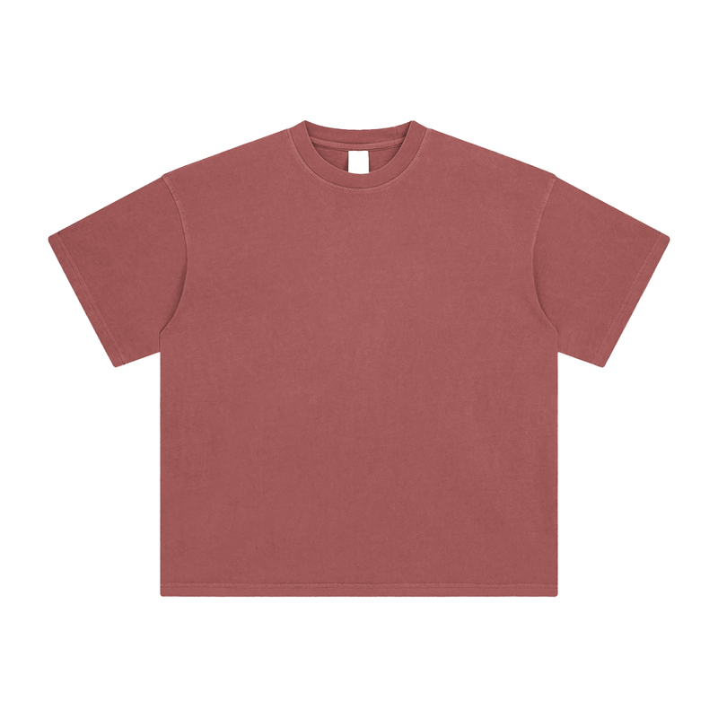 250 GSM | 7.4oz 'VINTAGE RED' T-SHIRT