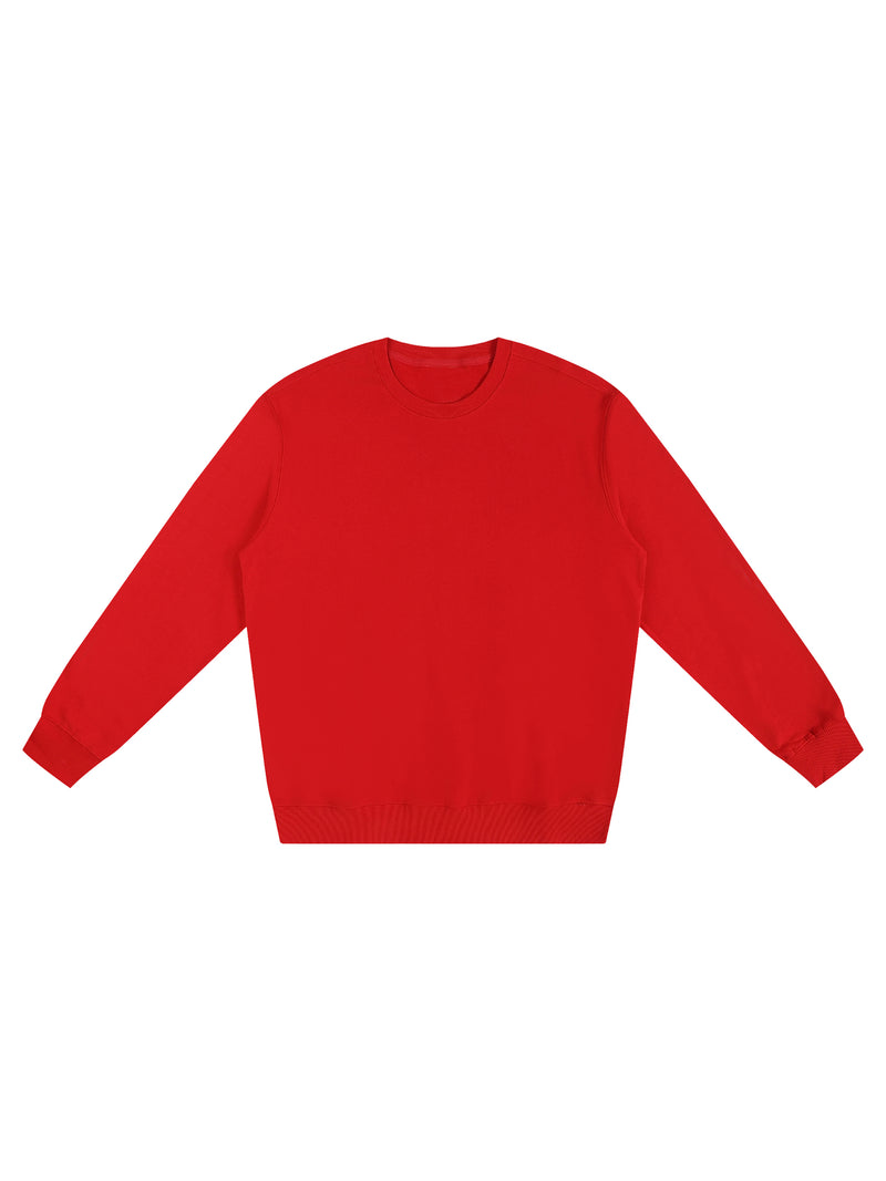 300 GSM | 8.8oz 'RED' CREWNECK