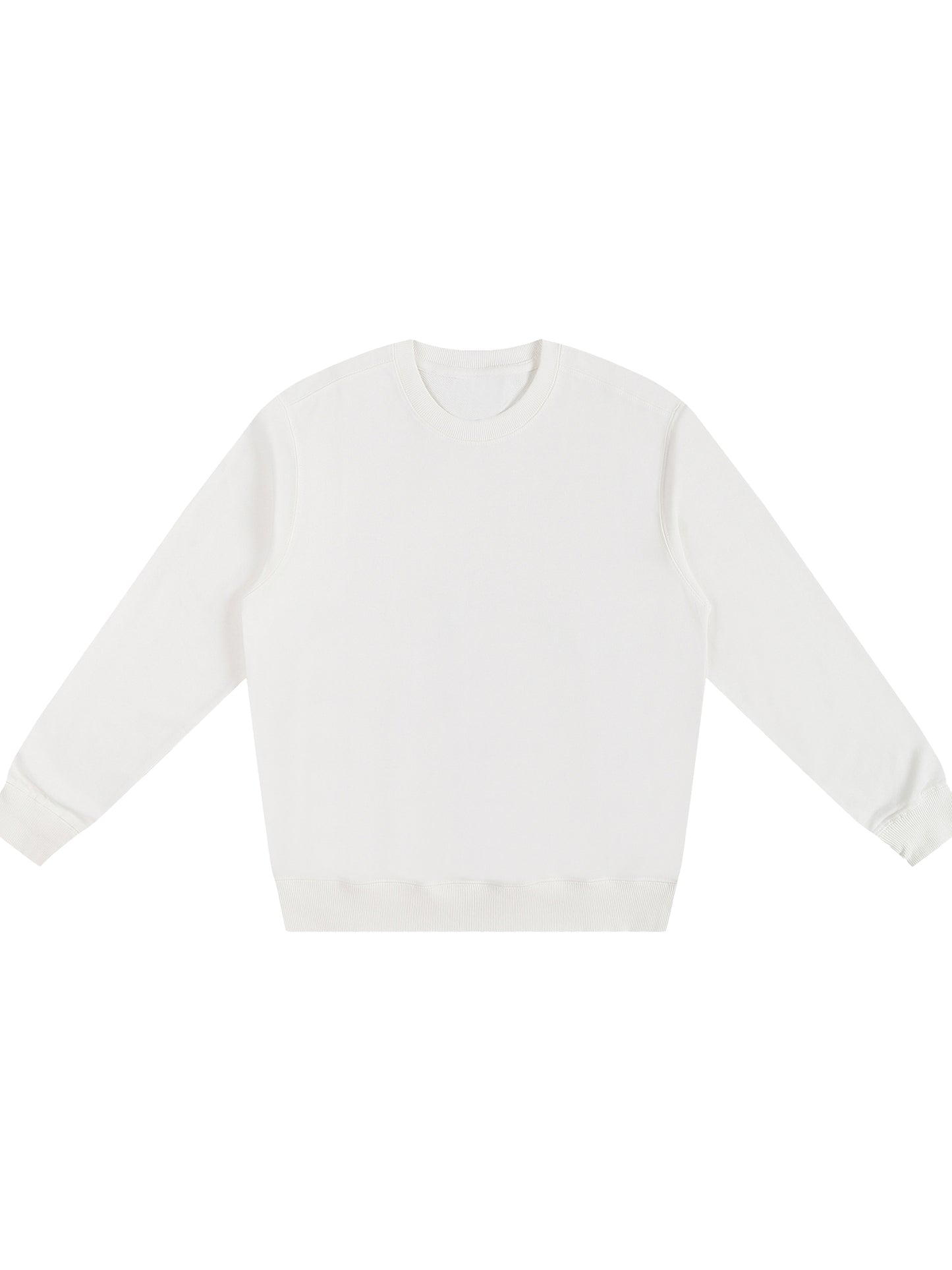 300 GSM | 8.8oz 'WHITE' CREWNECK