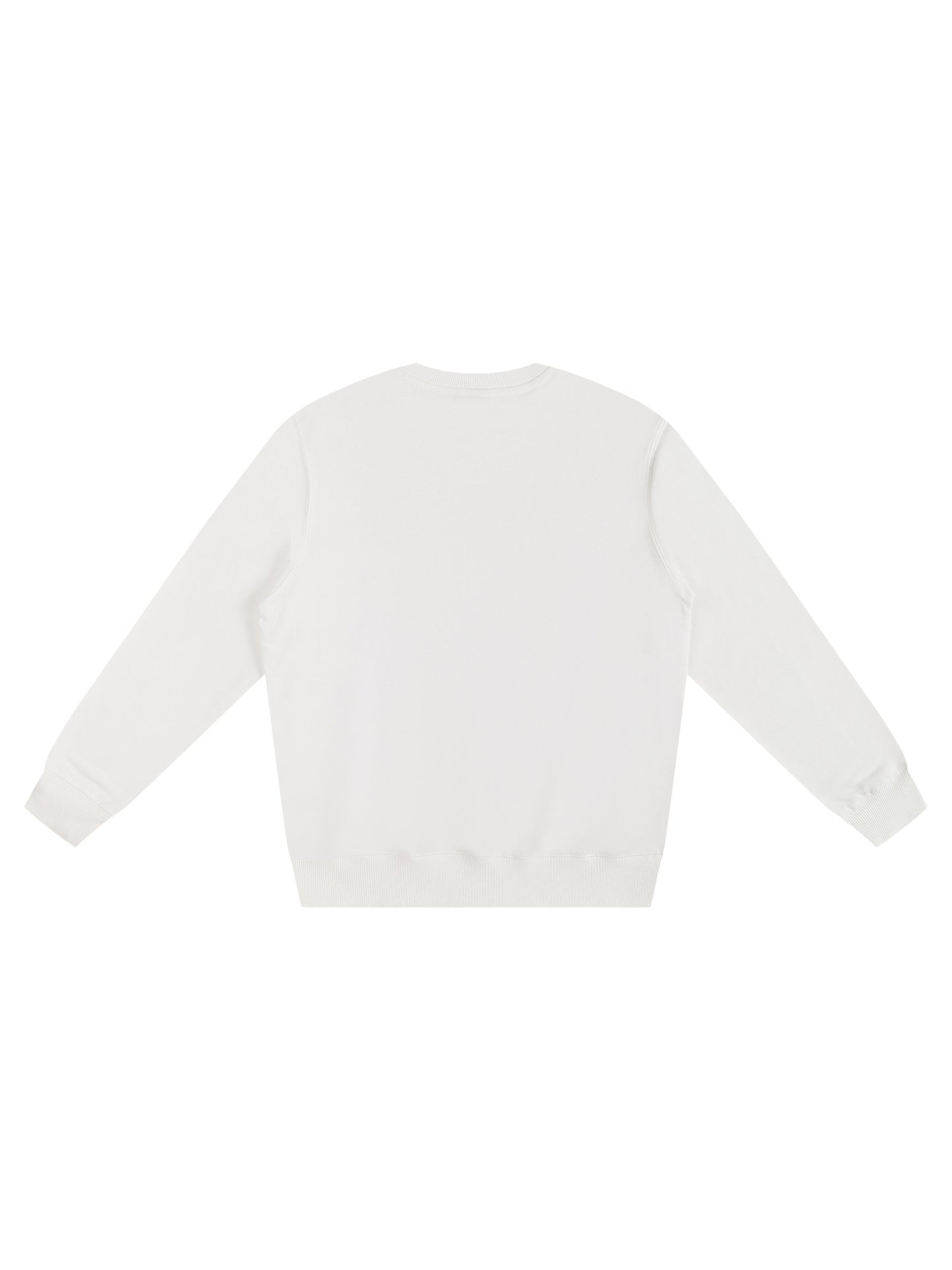 300 GSM | 8.8oz 'WHITE' CREWNECK