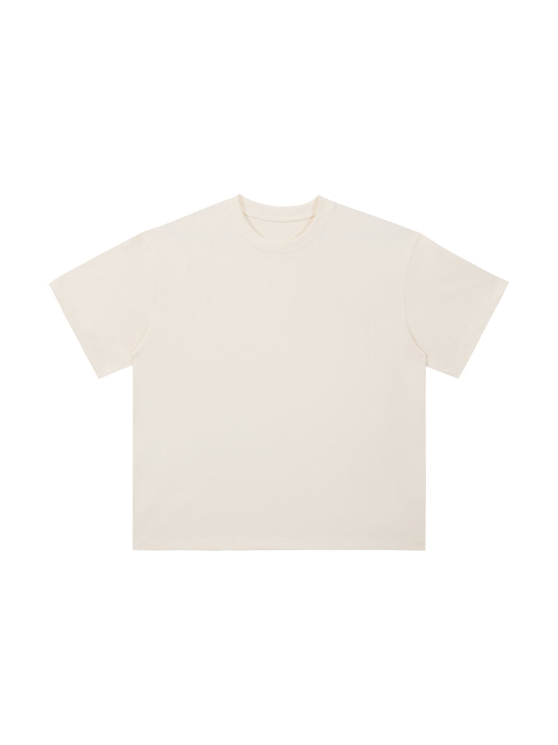300 GSM | 8.8oz 'MILK APRICOT' T-SHIRT