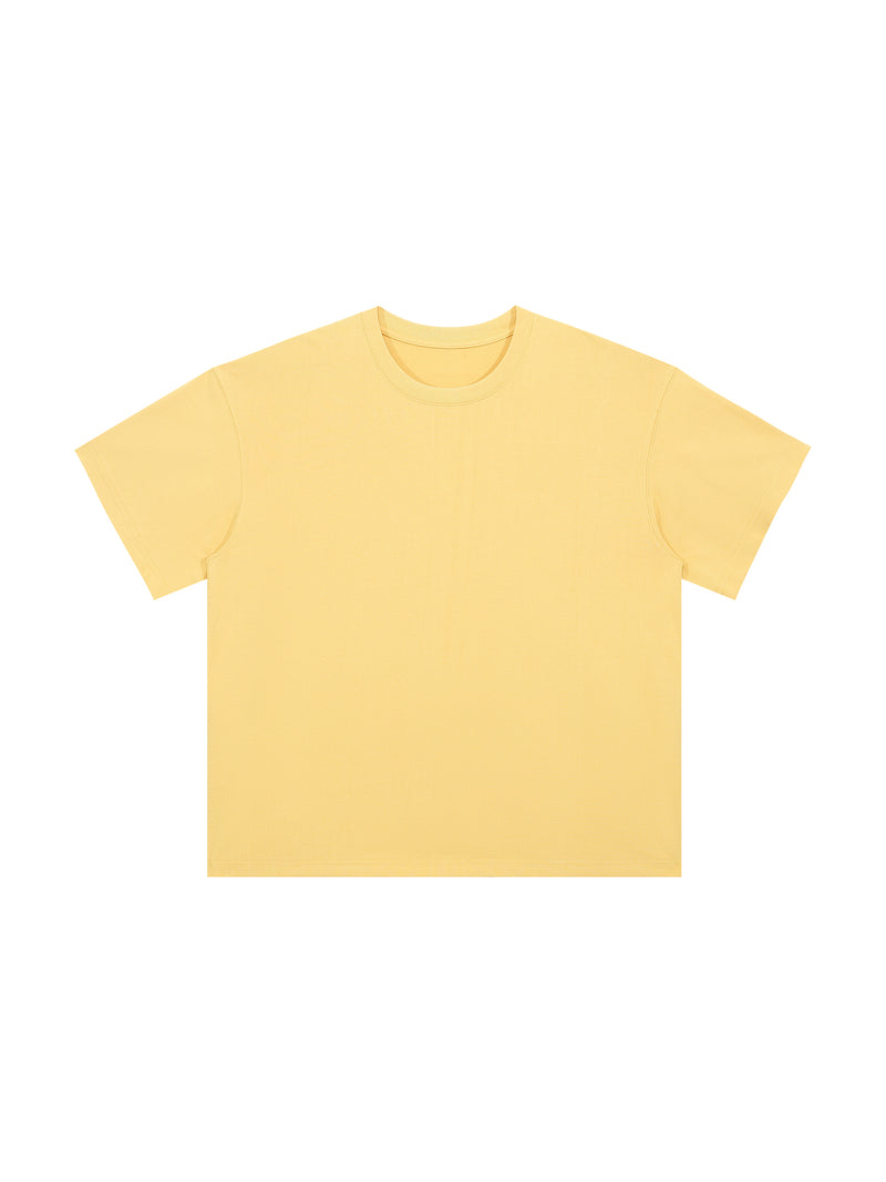 300 GSM | 8.8oz 'LEMON YELLOW' T-SHIRT