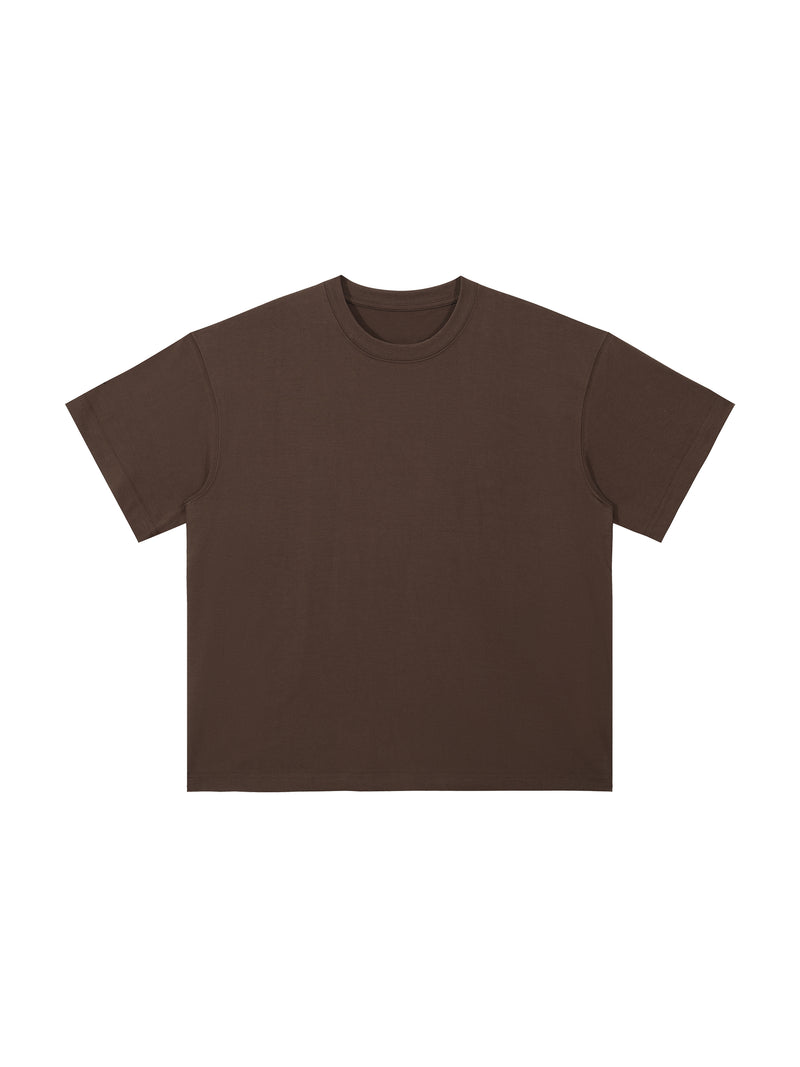 300 GSM | 8.8oz 'BROWN' T-SHIRT