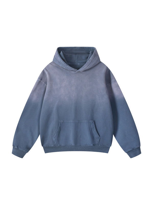600 GSM | 12oz 'SUN FADED BLUE' HOODIE