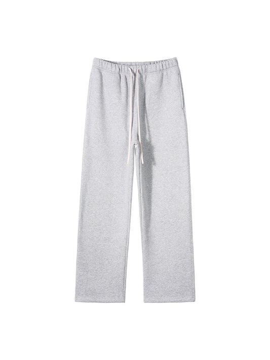 360 GSM | 10.6oz 'LIGHT GRAY' STRAIGHT-LEG PANTS