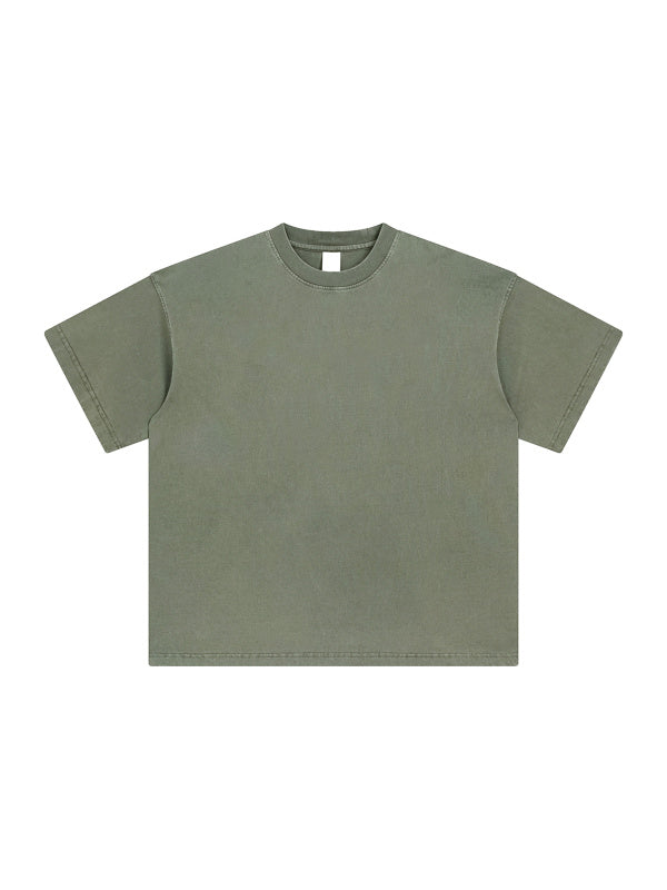 250 GSM | 7.4oz ‘VINTAGE OLIVE’ T-SHIRT