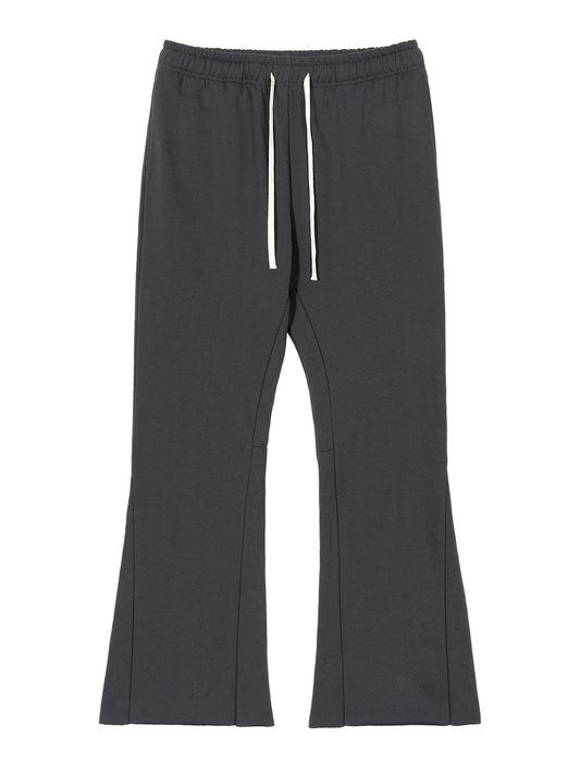 420 GSM | 12.4oz ‘GRAY’ FLARED PANTS