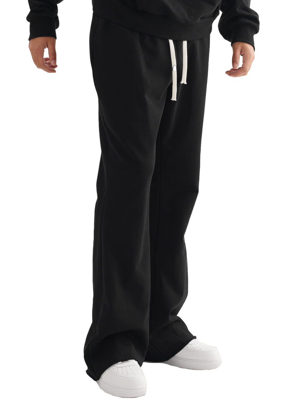 420 GSM | 12.4oz ‘GRAY’ FLARED PANTS