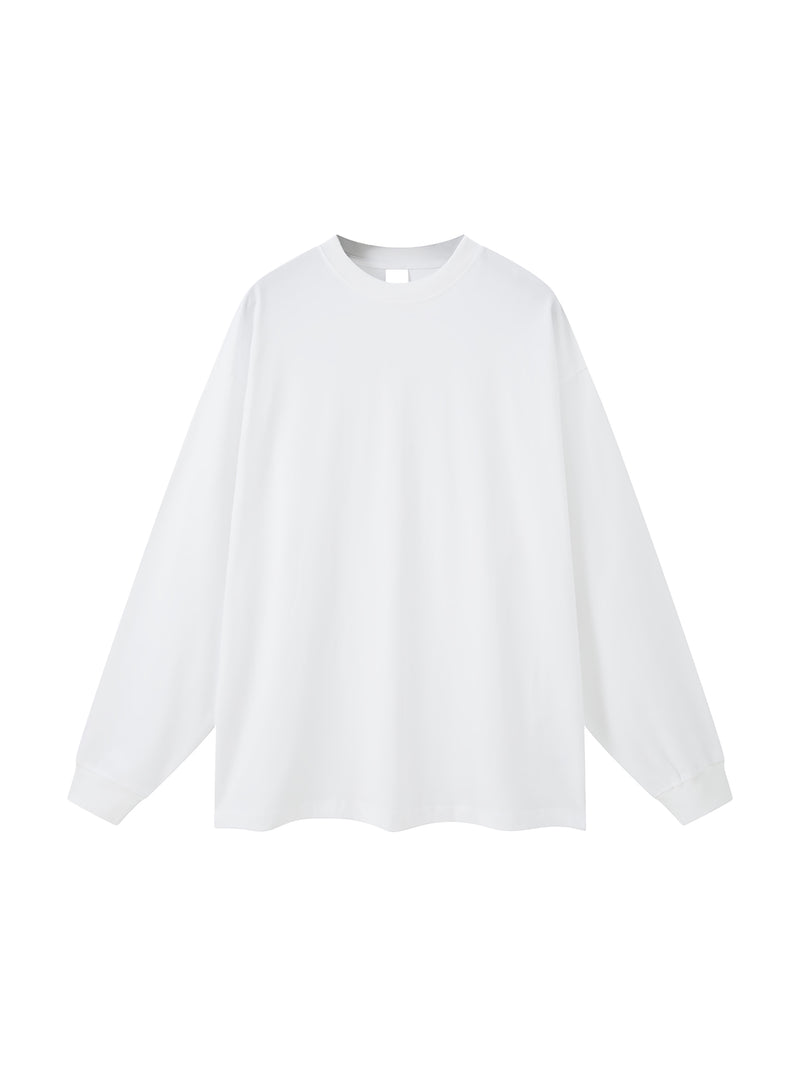305 GSM | 9oz 'WHITE' LONGSLEEVE