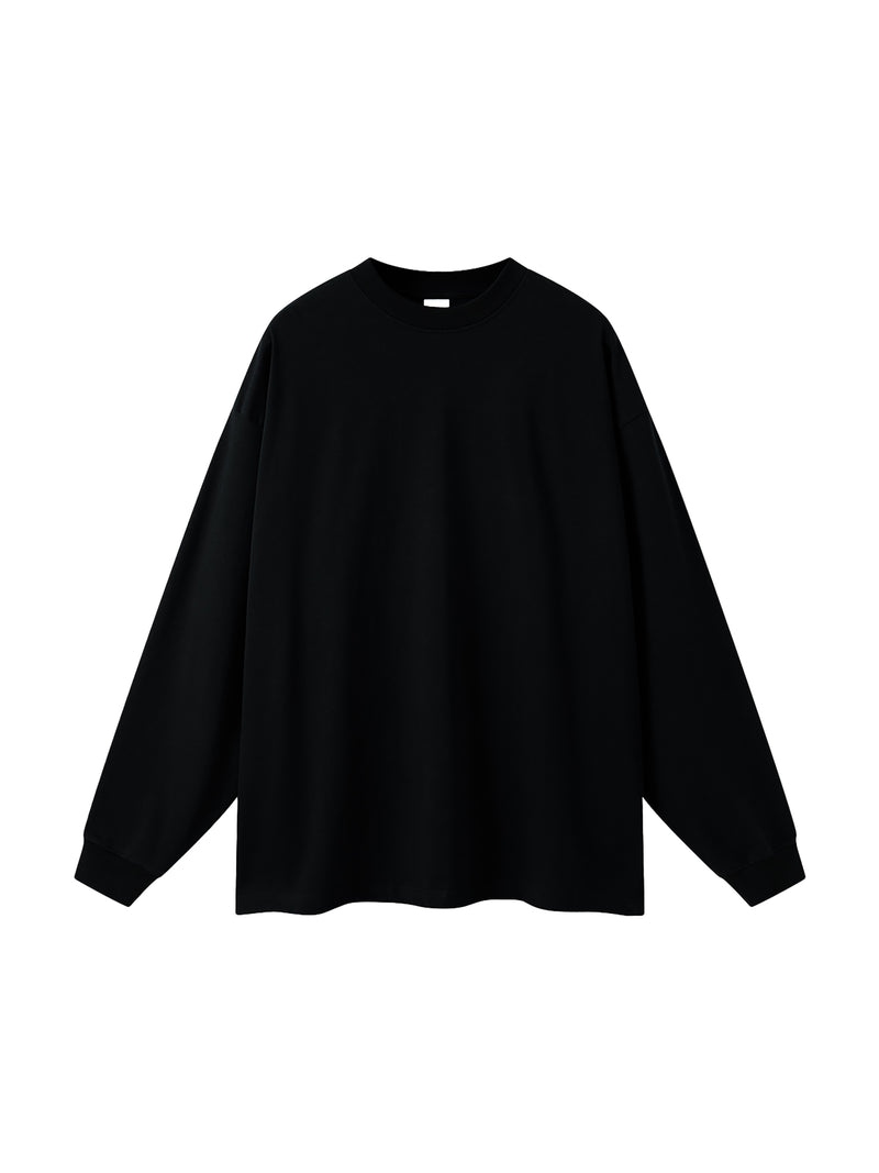 305 GSM | 9oz 'BLACK' LONGSLEEVE