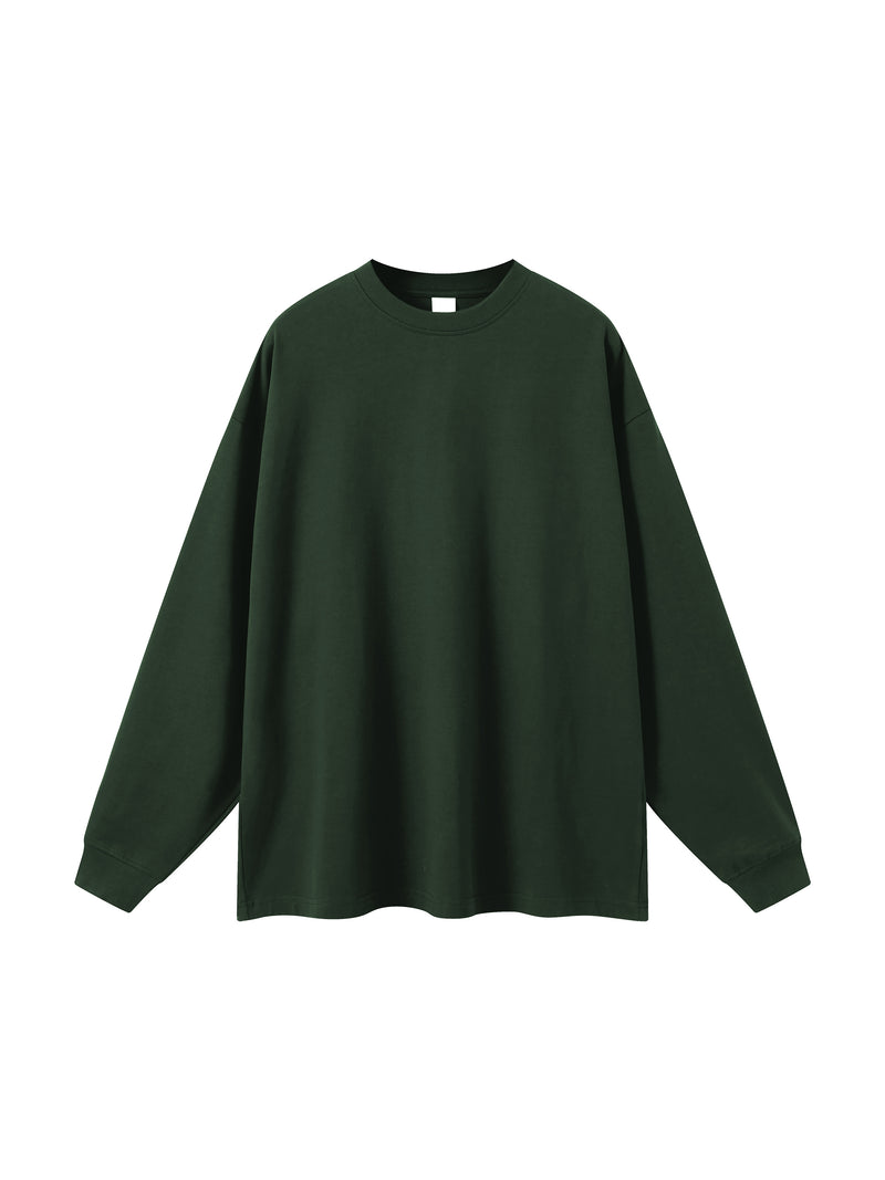 305 GSM | 9oz 'FORREST GREEN' LONGSLEEVE