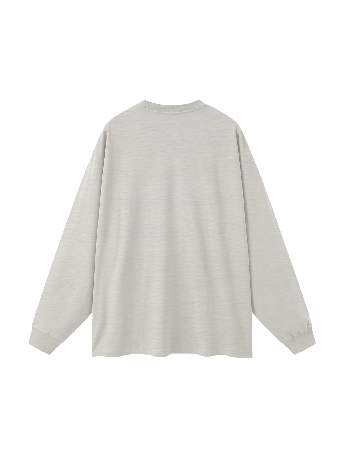 305 GSM | 9oz 'LIGHT GRAY' LONGSLEEVE