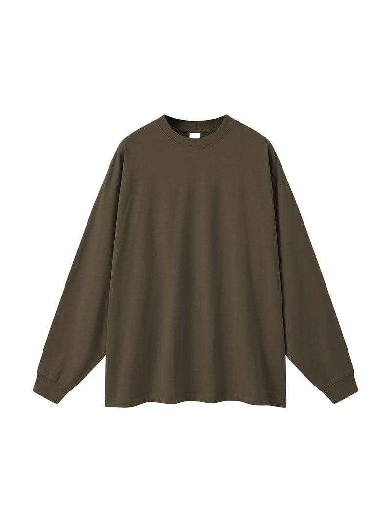 305 GSM | 9oz 'BROWN' LONGSLEEVE