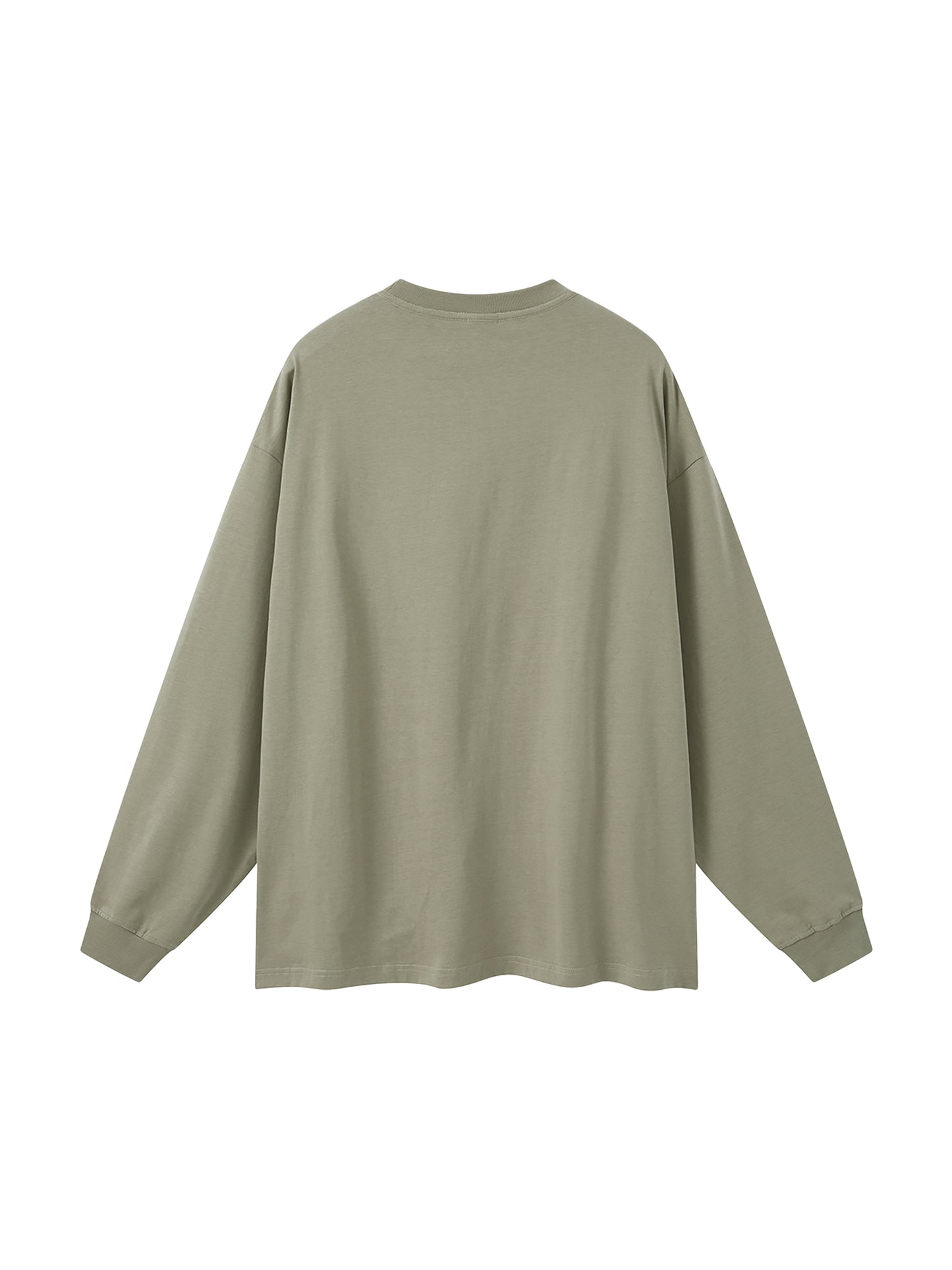 305 GSM | 9oz 'OLIVE GREEN' LONGSLEEVE