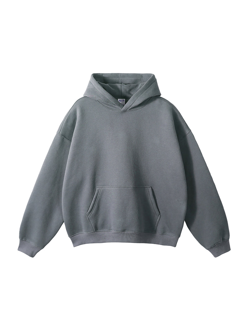 400 GSM | 10.3oz 'GRAY' HOODIE
