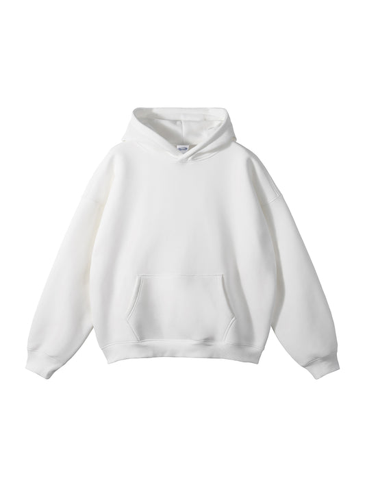 400 GSM | 10.3oz 'WHITE' HOODIE