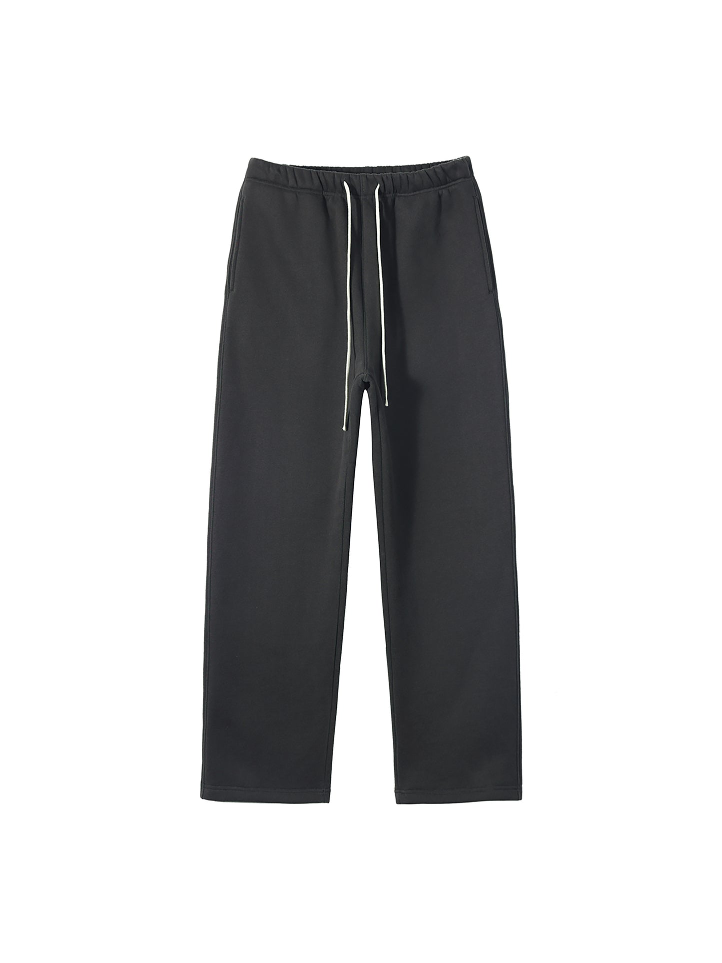 360 GSM | 10.6oz 'DARK GRAY' STRAIGHT-LEG PANTS