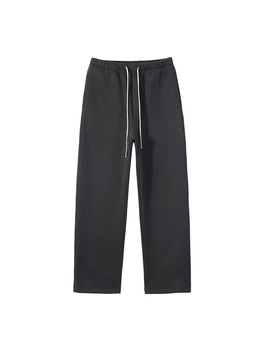 360 GSM | 10.6oz 'DARK GRAY' STRAIGHT-LEG PANTS