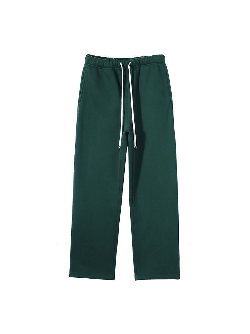 360 GSM | 10.6oz 'GREEN' STRAIGHT-LEG PANTS