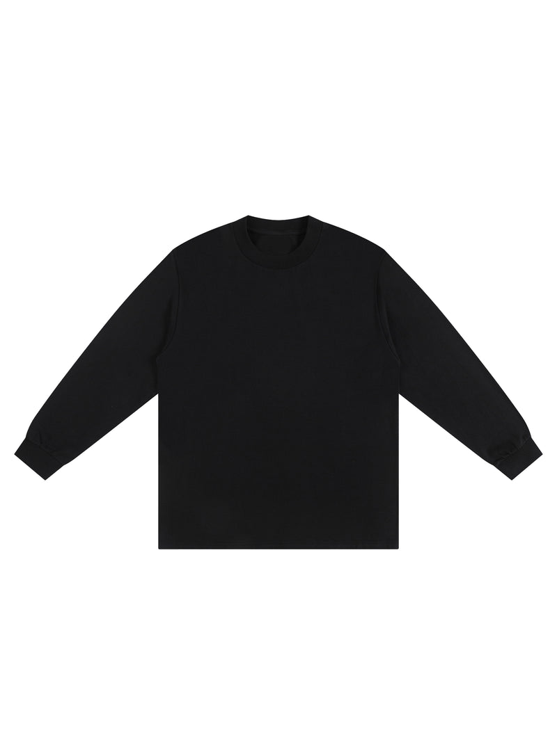 270 GSM | 8oz 'BLACK' LONGSLEEVE