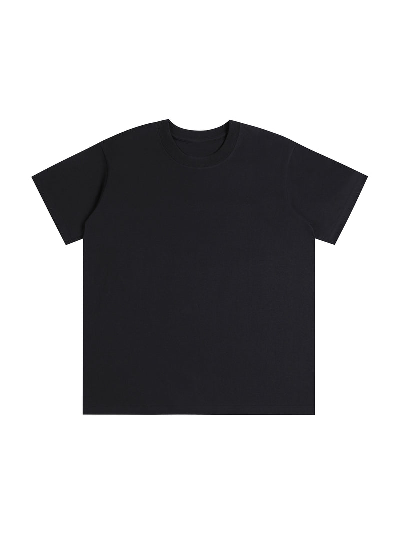 230 GSM | 6.8oz 'BLACK' T-SHIRT